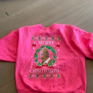 Beautiful hot pink sweatshirt.